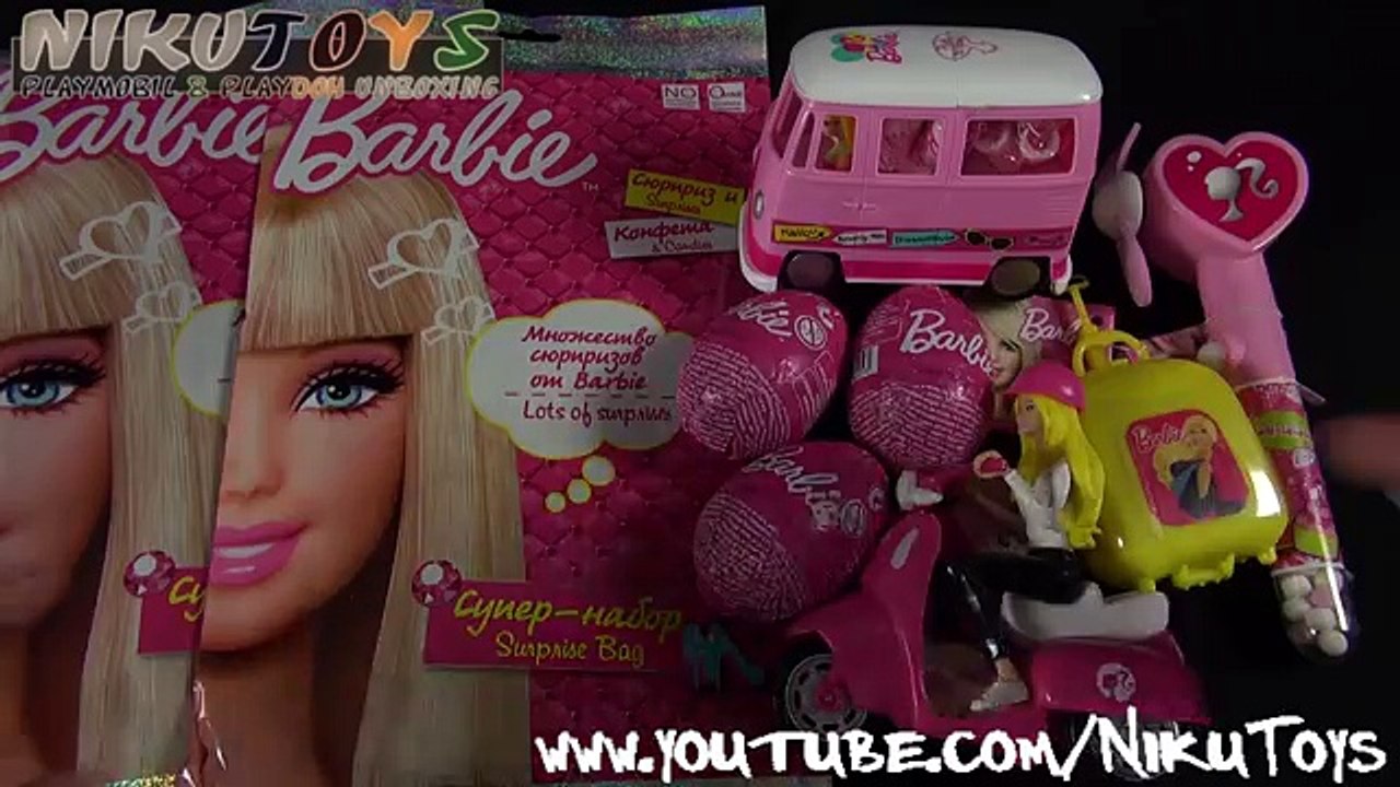 Barbie - Candy Toys [MEGA UNBOXING]