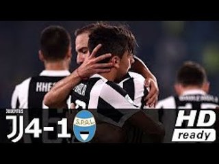 Juventus vs Spal 4-1 All Goals & Highlights - Serie A   25-10-2017 HD
