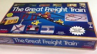 TOMY The Great Freight Train LEGO Compatible Set from 1993 Thomas Helps