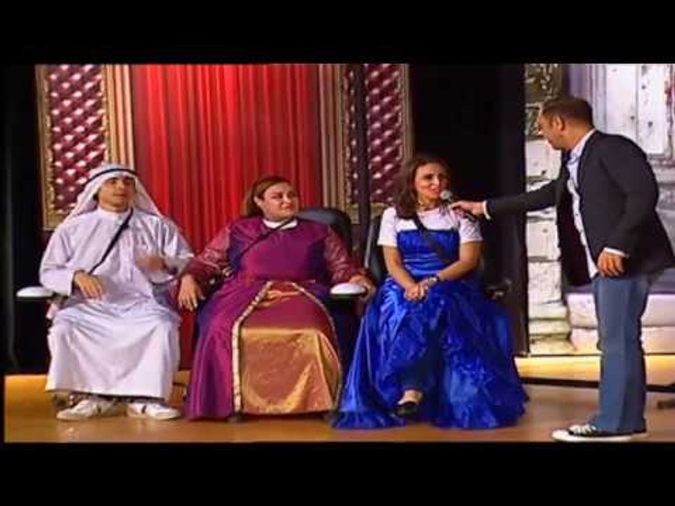 تقليد إليسا و أحلام و ناصر القصبى .. #تياترو_مصر