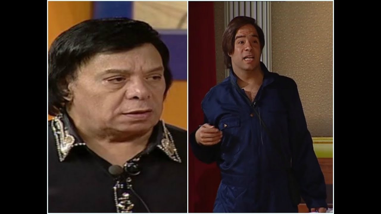 أقوى تقليد لـ الراحل "وحيد سيف " كوميديا وائل الشهير" باللمبى " ... #تياترو_مصر