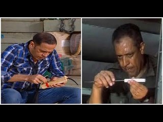 تقليد نبيل الحلفاوي في "الطريق إلى إيلات "  بشكل كوميدي جدا ... #تياترو_مصر