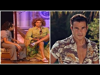 علي ربيع و أوس أوس بـ تقليد عمرو دياب ( فيلم العفاريت ) ...#تياترو_مصر