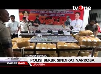 Polisi Bekuk Sindikat Narkoba Gorilla
