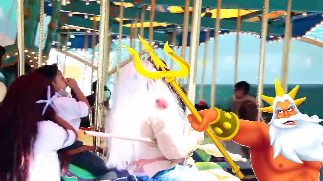 The Little Mermaid TOYS video kids Magic monday Disney Princess Ariel Elsa juguetes-xL34vmDVoDk