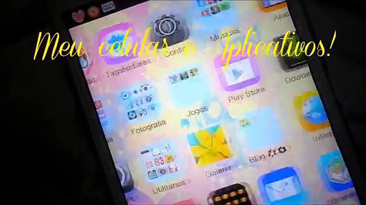 Meu celular + app! + Como deixar os ícones iguais do Iphone {Galaxy Win}