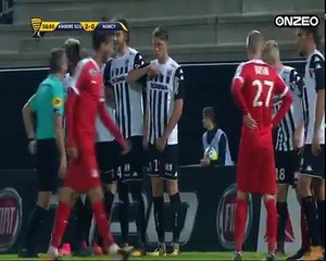 Résumé Angers 3-2 Nancy  But Pavlović