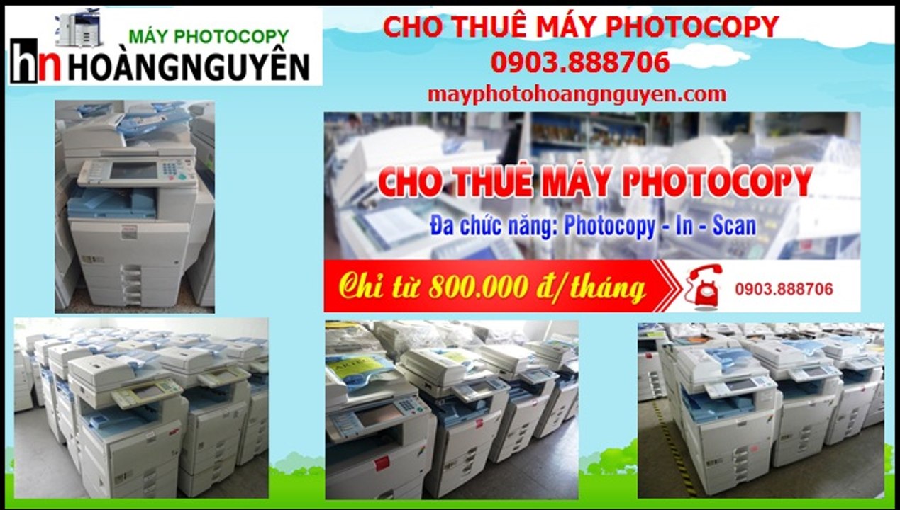 Cho thue may photocopy gia re chuyen nghiep tphcm