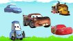 Disney Cars Wrong Paints McQueen Miss Fritter Tow Mater Sally Carrera Finger Family Nursery Rhymes