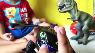 Dreamworks Dragons BLAST & ROAR Toothless Toy Review - From How to Train your Dragon Spin master-tJ8mZRvYKJQ