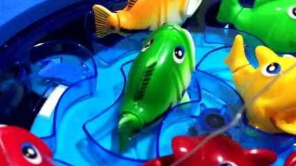 FISHING GAME Family Fun Gone Fishin Toy Gameplay for Kids and Playtime Video-3L7AyQevPd8