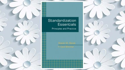 Download PDF Standardization Essentials: Principles and Practice FREE
