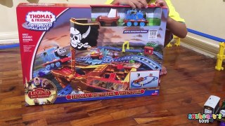TRAIN PLAYTIME with Thomas and Friends Shipwreck Adventure Playset - Skiff & Motorised Thomas-HlmPPkVgwxU