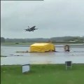 F16 Nearly Crashed On landing