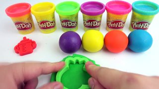 Baby Doll Learn Colors Play Doh Balls Ice Cream Finger Family Nursery Rhymes Peppa Pig Fun Children-TH8Xya5LAg8
