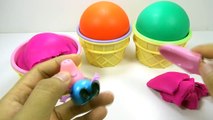 Baby Doll Play DOh Surprise Eggs Learn COlors for Children - Peppa Pig English Episodes em Português-M2MobzFcDy4