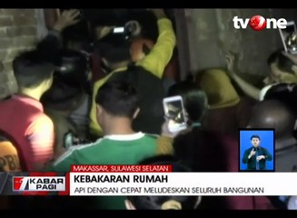 Kebakaran Besar Tewaskan Tiga Penghuni Rumah