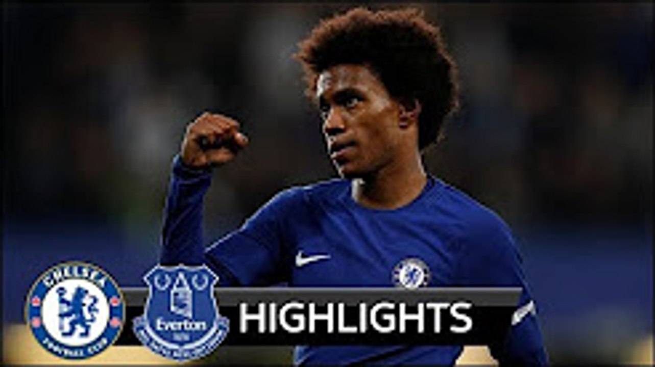Chelsea vs Everton 2-1 - All Goals & Extended Highlights - Carabao Cup 25_10_2017 HD