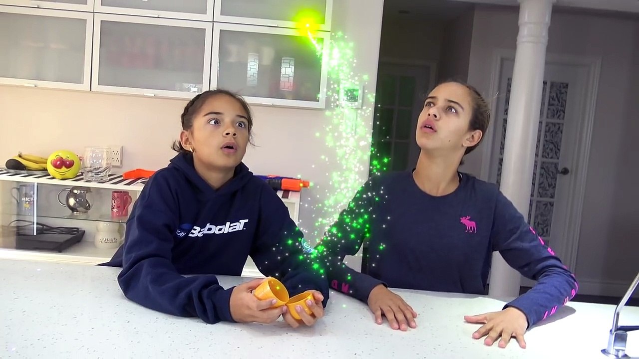 Bad Kids & Giant Gorilla Vs Nerf Guns Magic Kinder Surprise Eggs Sophia Sarah Toys To See-GHUxJI-F8p8