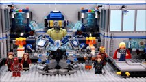 Marvels Avengers Science Laboratory Age of Ultron Unofficial LEGO KnockOff Set Speed Build