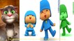 ✿Learn Colors with My Talking TOM Pocoyo Colours for Kids animation education cartoon compilation