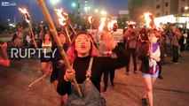 Chile: Students protest against sexual harassment in Santiago