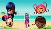 Wrong Heads Doc McStuffins, Ladybug, Minnie Mouse Mummy Daddy Crying Finger family Nursery Rhymes