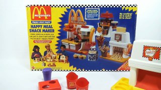 McDonalds Happy Meal Magic French Fry Snack Maker Set, 1993 Mattel Toys (Fun Recipes)