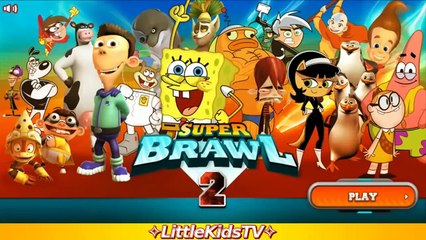 [✧LittleKidsTV✧] SpongeBob Super Brawl 2 - Spongebob Squarepants Game For Kids
