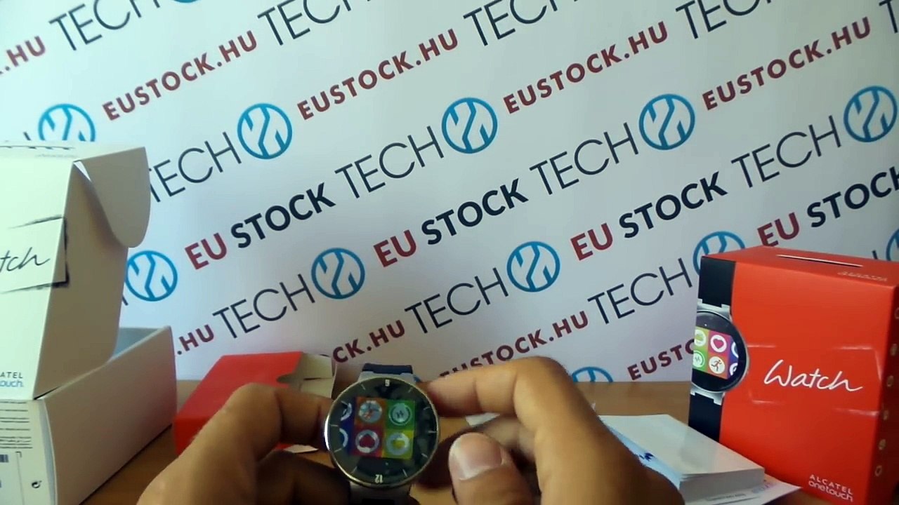 Alcatel Watch okosóra kicsomagoló videó