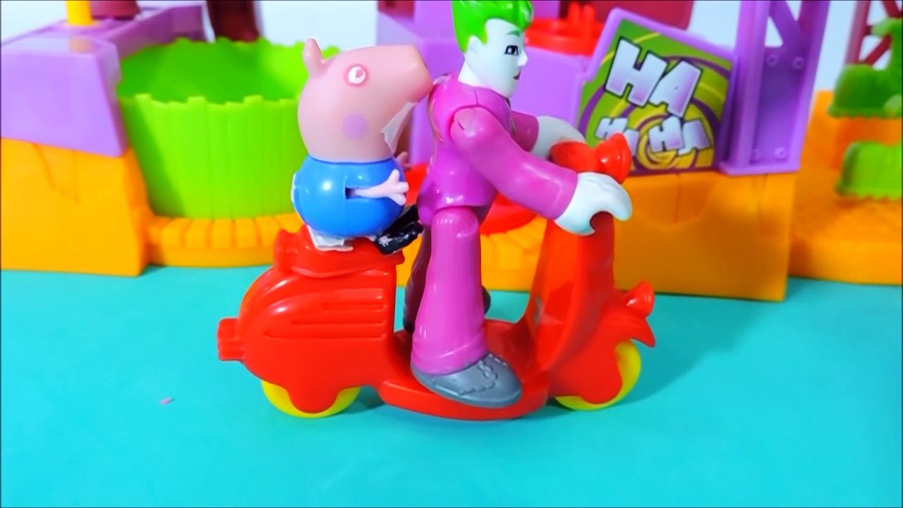 ❤ PEPPA PIG ❤ Peppa Pig e Homem Aranha Salvam Pig George - Desenho da Peppa Pig em Portugues