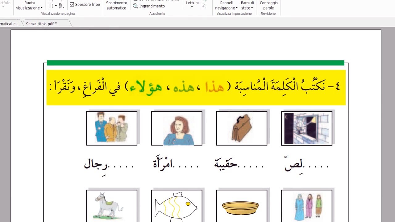 2 Liv. #9 - C. C. L. A. - i dimostrativi singolari e plurali per il vicino - esercizio - dal vivo
