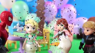 Homem Aranha Desenho PISA na Anna e Elsa Frozen Portugues Completo - Youtubekidstv