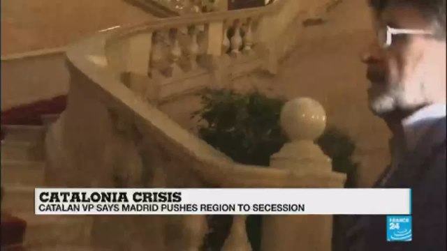 Catalonia Crisis: VP says Madrid is pushing region to secession