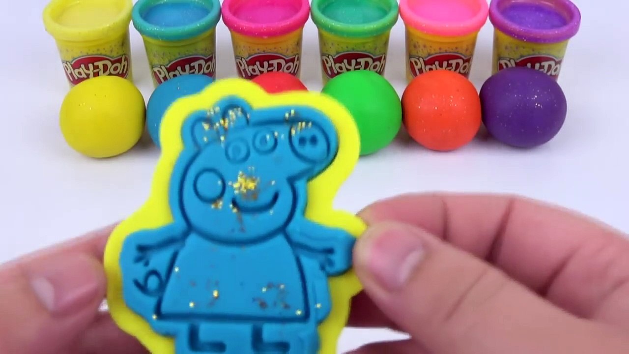 Learn Colors Play Doh Cat PEPPA PIG Em Português Dublado - Finger Family Nursey Rhymes Song-whIlf5Vv-FM