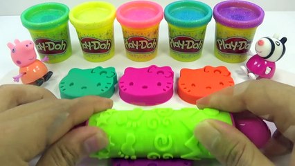 Peppa Pig em Português Play Doh Learn Colors Frog, Lion Kids Toys Finger Family Nursey Rhymes-d4ykOBDjFO0