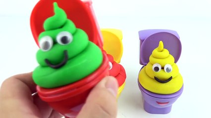 Learn Colors Play Doh Toilet Surprise Toys Minions Disney Toy Story Peppa Pig Funny Kids-Hnyin6W-HrY