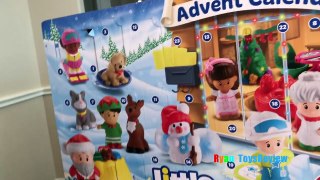 SURPRISE TOYS Christmas Thomas Train Disney Tsum Tsum Hot Wheels Toy Cars Advent Calendar Day 1-4