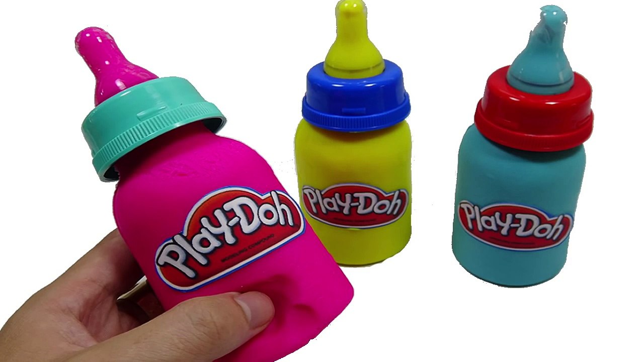 PEPPA PIG PLAY DOH Milk Bottle Fun and Creative for Kids Finger Family Nursery Rhymes ToYs-YbjW-64PYH4