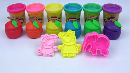 PEPPA PIG English Episodes PLAY DOH Learn Colors Fruit Kids ToyS Nursery Rhymes-I72L8KQ24_U