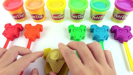Peppa Pig Português Brasil - Play Doh Learn Colors Ice Cream Popsicle Clay Kids-n2OR4z053X0