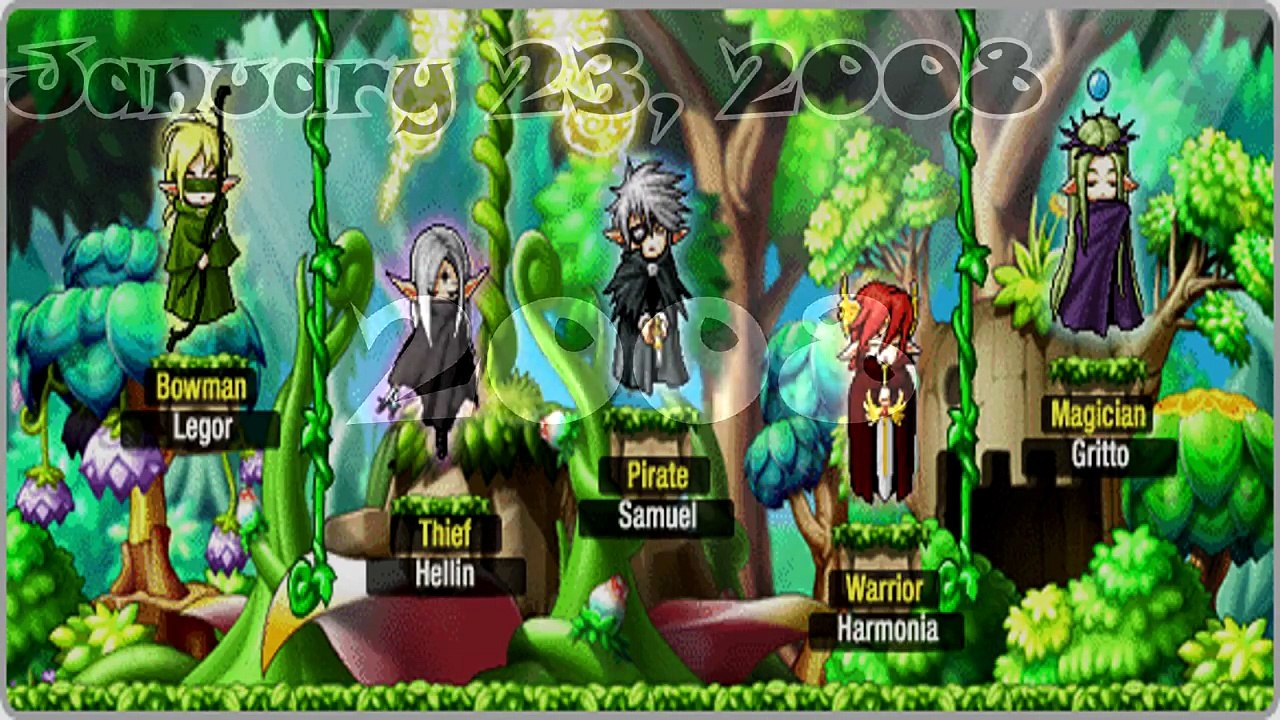 Maplestory: 2005-new Timeline (WARNING: NOSTALGIA)