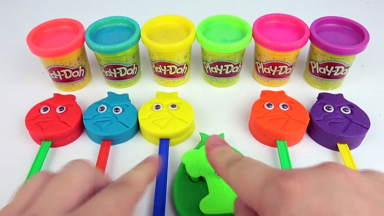 Play Doh Angry Birds Ice Cream Finger Family Nursery Rhymes Peppa Pig Creative Fun Kids-rsYpOIRArNk