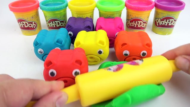 Play Doh Gummy Bear Learn Colors Ice Cream Finger Family Nursery Rhymes Peppa Pig Creative Kids Fun-gU9TMmLvOXY