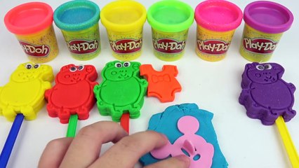 Play Doh Learn Colors Dady Pig Popsicles Finger Family Nursery Rhymes Peppa Pig Creative Fun Kids--zrcR3kWcC0