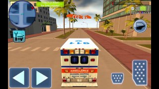 Miami Ambulance Simulation 3D (by VascoGames) Android Gameplay [HD]