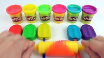 Play Doh Learn Colors Ice Cream & Baby Doll Finger Family Nursery Rhymes Peppa Pig Fun Kids Toys-cbvRbBpNL84