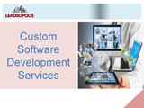 Software Development Services - Customized Package for Your Businesses Circumstance - Leadsopolis