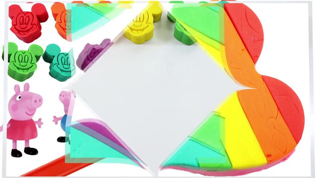 Play Doh Mickey Mouse Make Ice Cream Peppa Pig Molds Fun & Creative For Children-Lji24GAegh0