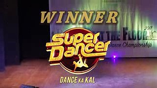 Ditya Bhande - Super Dancer - Guest Performance - Beat The Floor - INDIA 2017